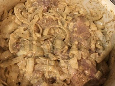 Kiaulienos nugarinės kebabas Žingsnis 5