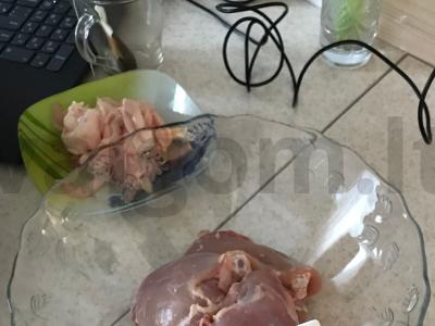 Vištiena ir bulvės Žingsnis 2