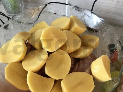 Vištiena ir bulvės Žingsnis 5
