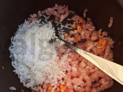Sriuba su kiaulienos kukuliais, daržovėmis ir ryžiais Žingsnis 6