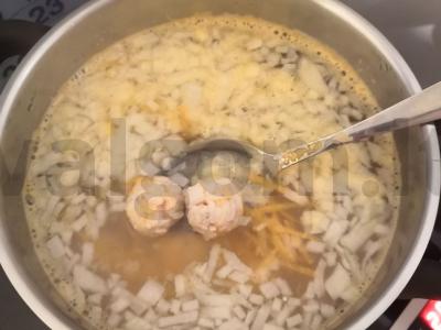 Sriuba su kiaulienos kukuliais, daržovėmis ir ryžiais Žingsnis 12