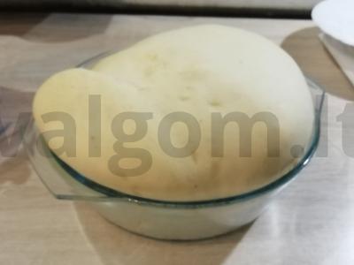 Pūkuoti mieliniai mėsos paplotėliai Žingsnis 3