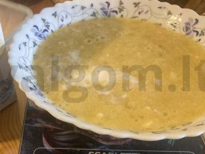 Bananų PP blyneliai Žingsnis 4