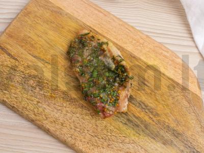 Ešeriai medaus ir garstyčių marinate Žingsnis 5