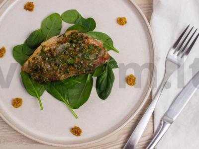 Ešeriai medaus ir garstyčių marinate Žingsnis 6