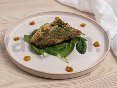 Ešeriai medaus ir garstyčių marinate pagrindine nuotrauka