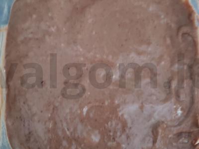 Kakavos pyragas Žingsnis 7