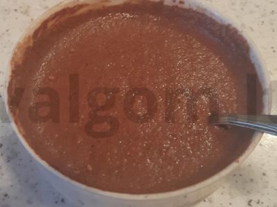 Aromatinga kakava kaip vaikystėje. Žingsnis 2