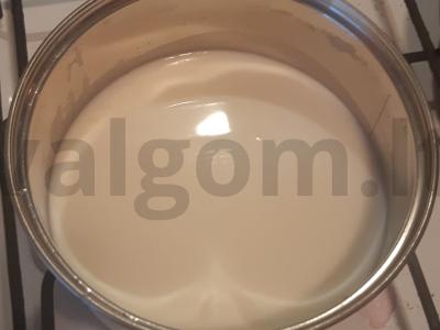 Aromatinga kakava kaip vaikystėje. Žingsnis 3