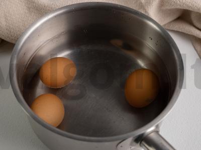 Salotos su saira, ryžiais ir agurkais Žingsnis 2