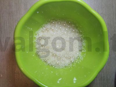 Purus sausainis orkaitėje Žingsnis 1