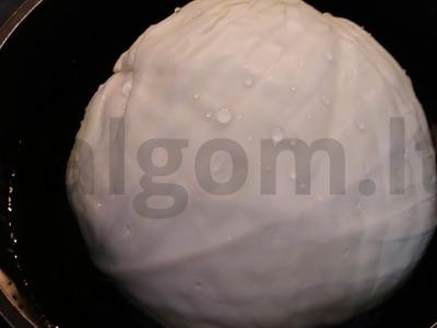 Dolma su kviečių kruopomis Žingsnis 1