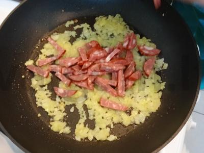 Tortiglioni su kepta dešra Žingsnis 3