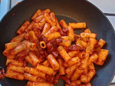 Tortiglioni su kepta dešra Žingsnis 6