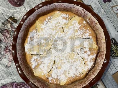 Obuolių ir vanilės pyragas pagrindine nuotrauka