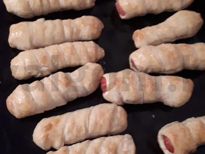 Dešrelės tešloje "Quick" Žingsnis 5