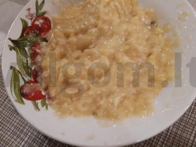 Bananų keksas "Mažasis stebuklas". Žingsnis 1