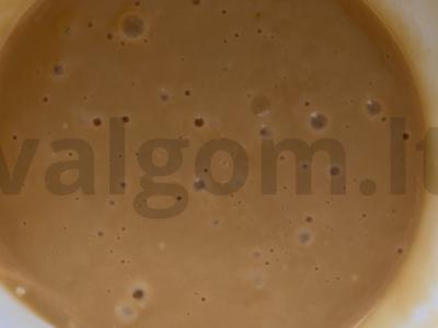 Napoleono pyragas iš sluoksniuotos tešlos be mielių Žingsnis 2