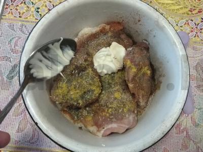 Troškintos šlaunelės Žingsnis 5
