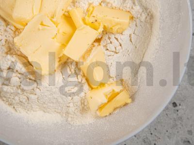 Mandarinų sausainių receptas Žingsnis 4