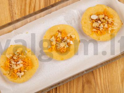 Mandarinų sausainių receptas Žingsnis 7