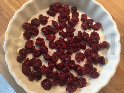 Clafouti su vyšniomis ir maskarponės sūriu Žingsnis 8