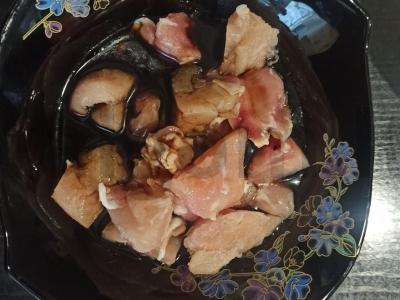 Ryžiai su mėsa sojų padaže Žingsnis 1