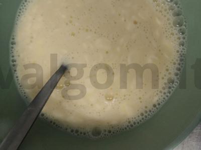 Kumpio ir grybų omletas Žingsnis 4