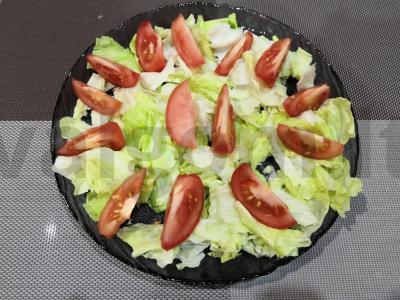 "Cezaris su karališkosiomis krevetėmis ir parmezanu. Žingsnis 4