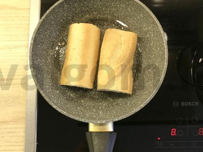 Sumuštinis su lašiša ir avokadu Žingsnis 3