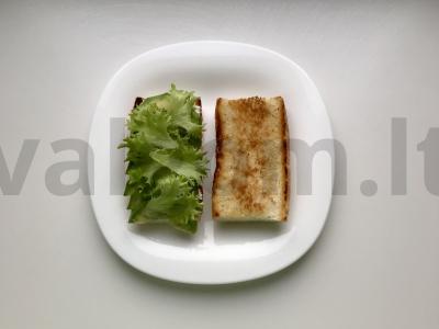 Sumuštinis su lašiša ir avokadu Žingsnis 6