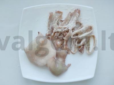 Kalmarų ratatouille Žingsnis 3
