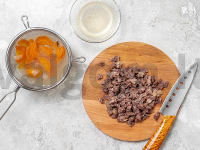 Cholodets mikrobangų krosnelėje Žingsnis 2