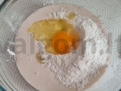 Mėlynių blyneliai Žingsnis 1