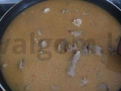 Kiaulienos kepsnys Žingsnis 4