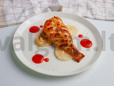 Lengvas ešerių filė receptas su sriracha padažu pagrindine nuotrauka