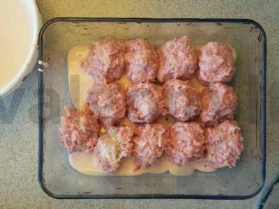 Kepti mėsos kukuliai su kečupu Žingsnis 6