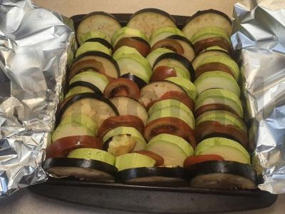 Sultingas ratatouille folijoje Žingsnis 3