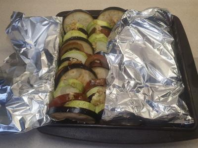 Sultingas ratatouille folijoje Žingsnis 5