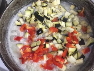 Prancūziškas ratatouille su ryžiais Žingsnis 2