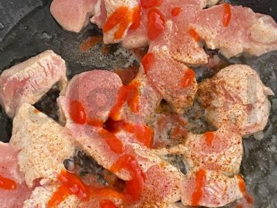 Makaronai su aštriu padažu Žingsnis 3
