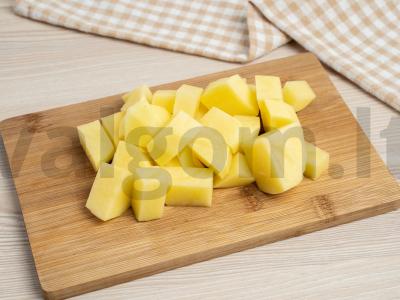 Žirnių ir bulvių tyrė Žingsnis 1