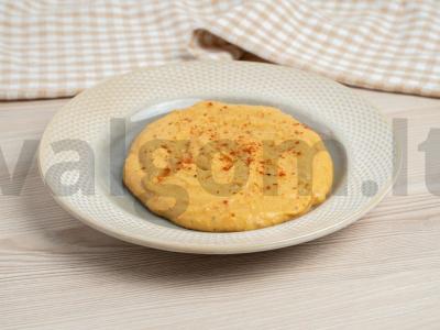 Žirnių ir bulvių tyrė pagrindine nuotrauka