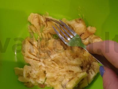Bananiniai blyneliai sotiems pusryčiams Žingsnis 1