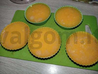 Desertas "Trys malonumai" Žingsnis 9