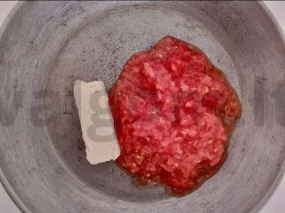 Tinginių įdaryti kopūstai su žiediniais kopūstais Žingsnis 2