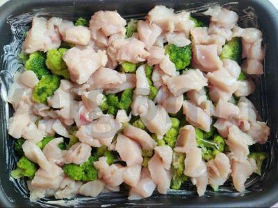 Aromatingas varškės apkepas su vištienos filė ir brokoliais Žingsnis 1