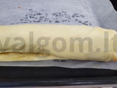 Arbatos ritinėlis Žingsnis 8