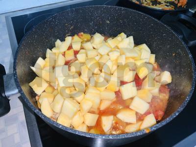 Daržovių troškinys su vištiena Žingsnis 7