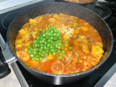 Daržovių troškinys su vištiena Žingsnis 10